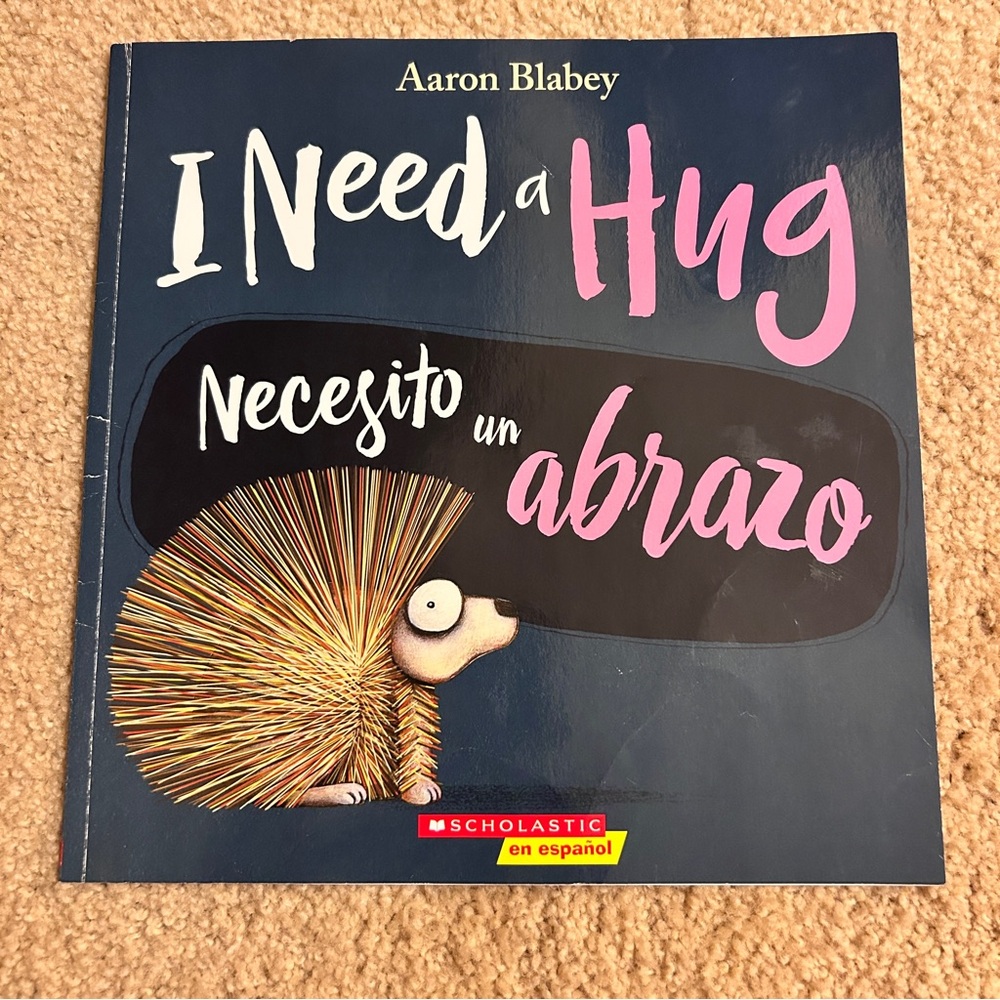 Scholastic 'I Need a Hug' Book - By Aaron Blabey